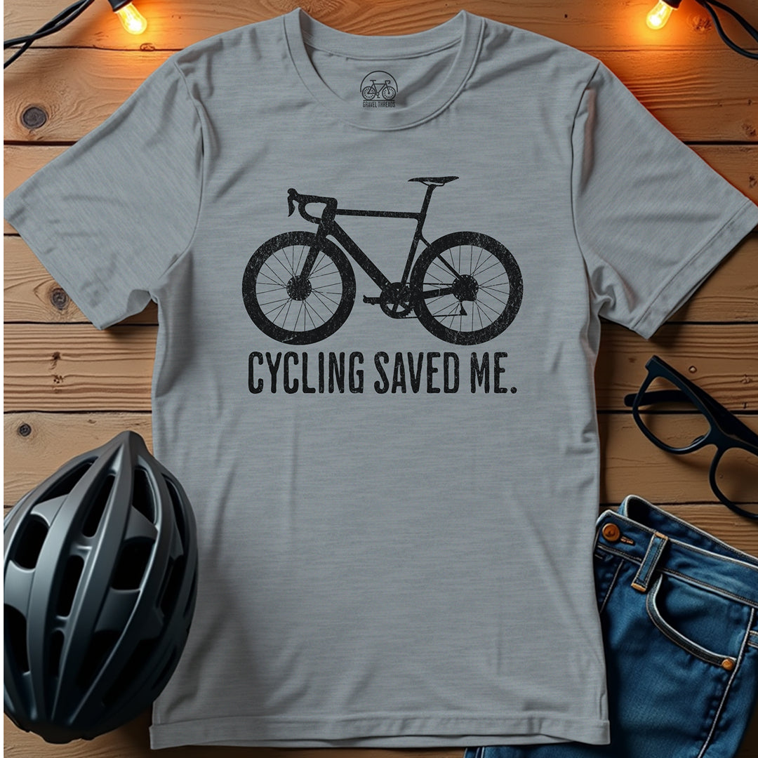 Cycling Saved Me T-Shirt