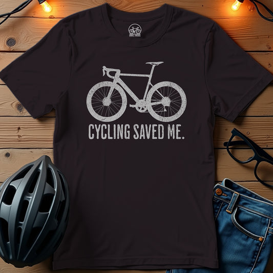 Cycling Saved Me T-Shirt