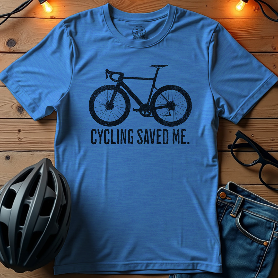 Cycling Saved Me T-Shirt