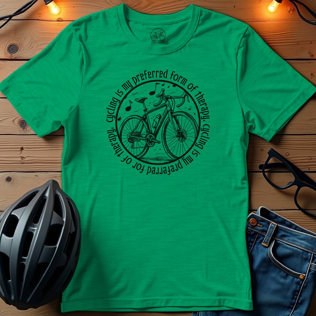 Cycling Is My Therapy T-Shirt