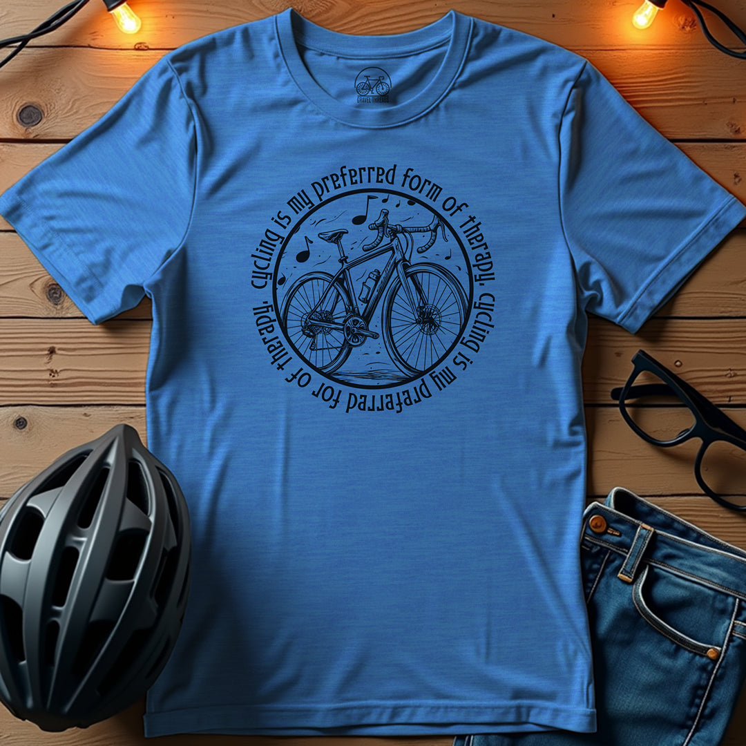 Cycling Is My Therapy T-Shirt