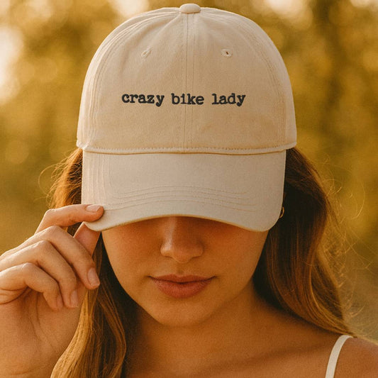 Bike Lady Dad Hat