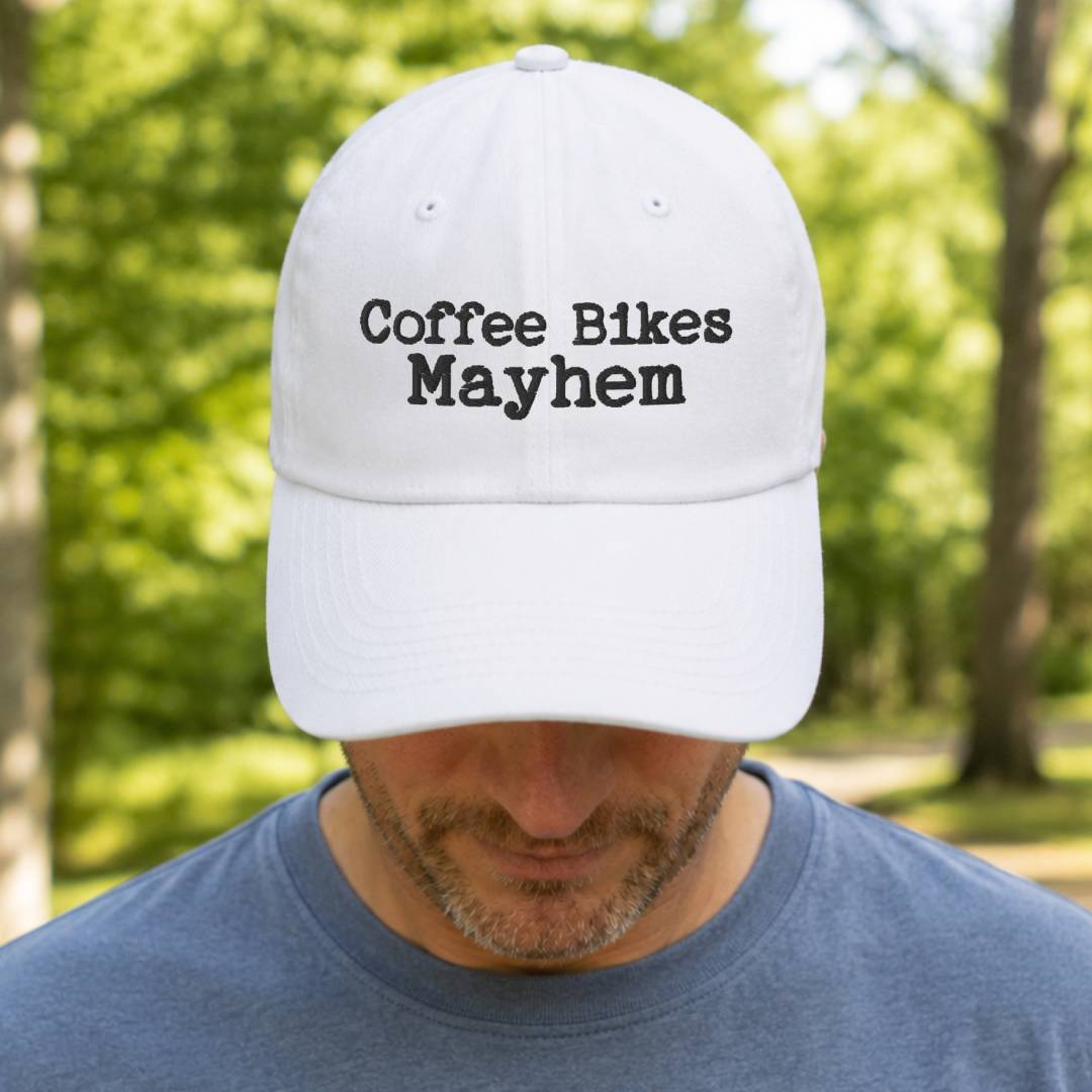 Coffee Bikes Mayhem Embroidered Hat
