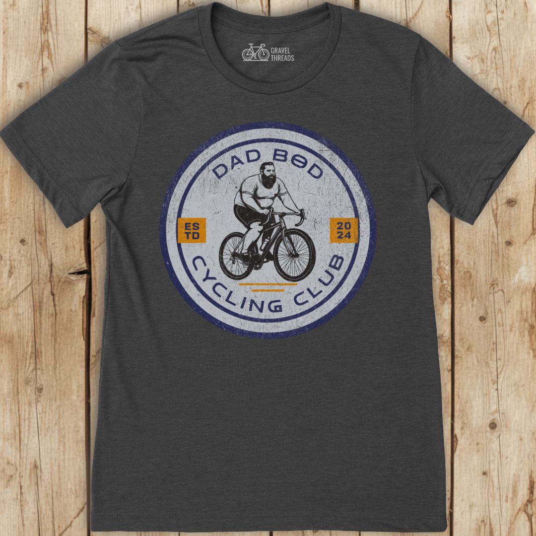 Dad Bod Gravel Badge T-Shirt