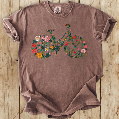 Botanical Wheels Comfort Colors Premium T-Shirt