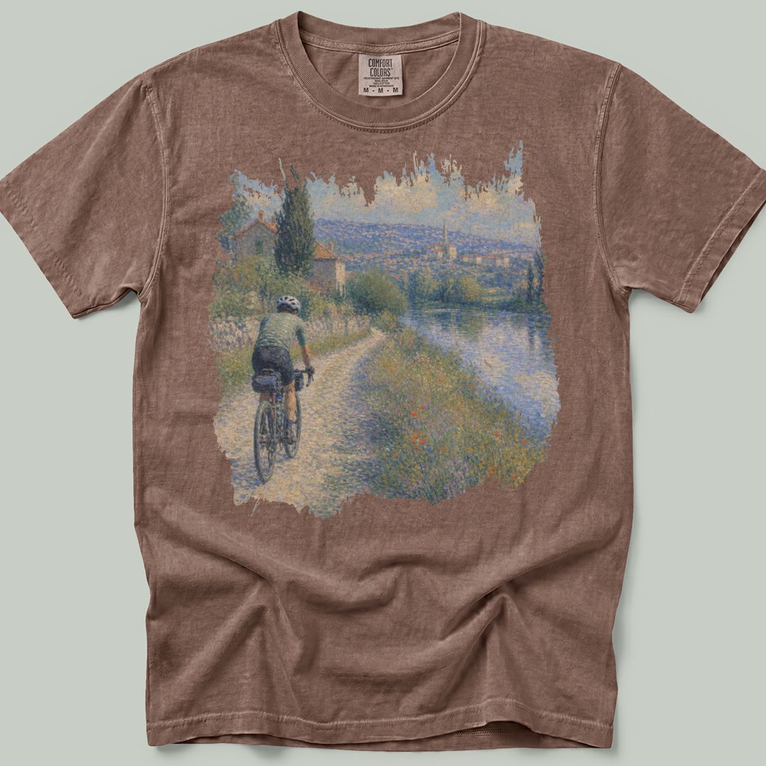 Riverside Gravel Ride Premium T-Shirt