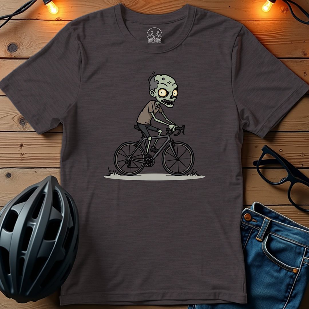 Zombie Rider Undead on Gravel T-Shirt