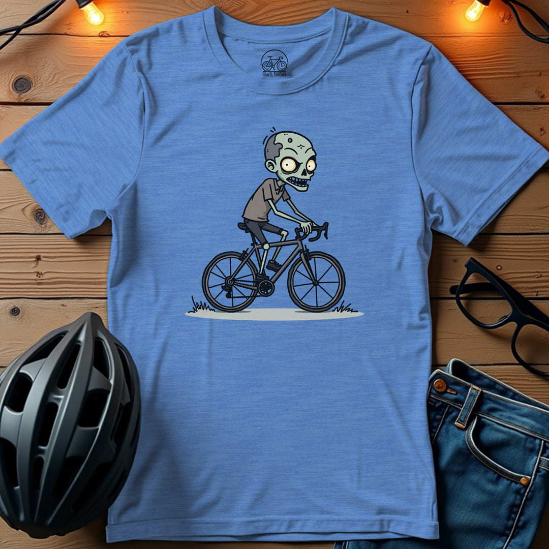 Zombie Rider Undead on Gravel T-Shirt