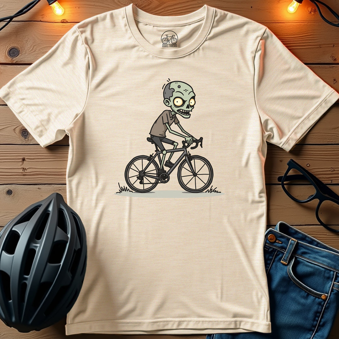 Zombie Rider Undead on Gravel T-Shirt