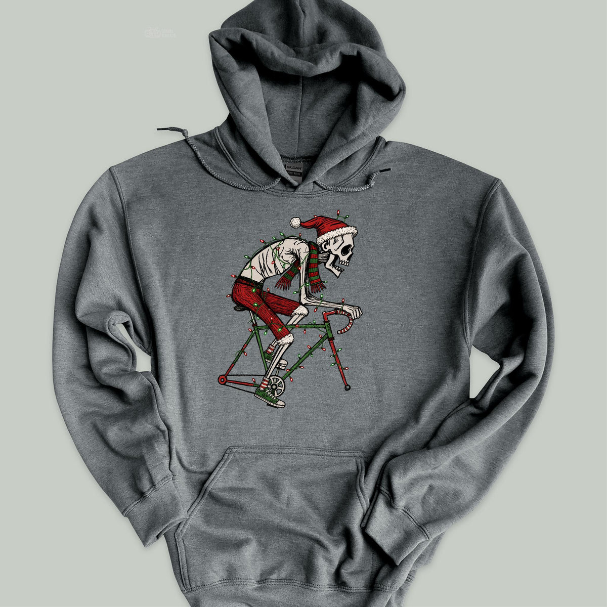 Grind Till Dead Christmas Hoodie