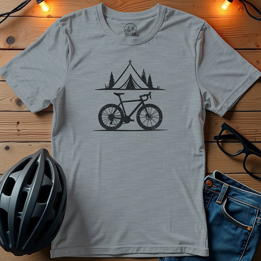 Gravel Bikepacking Adventure Cycling T-Shirt