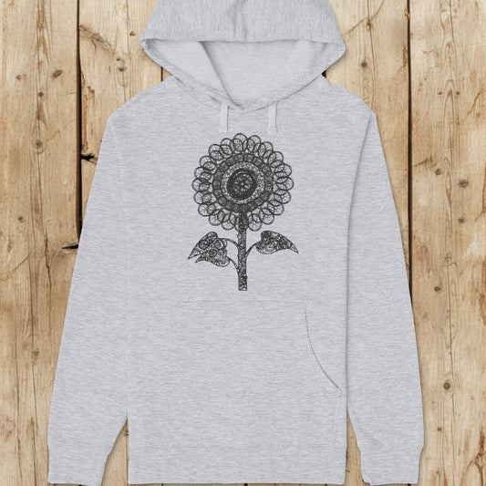 Sunflower Bike Parts Hoodie
