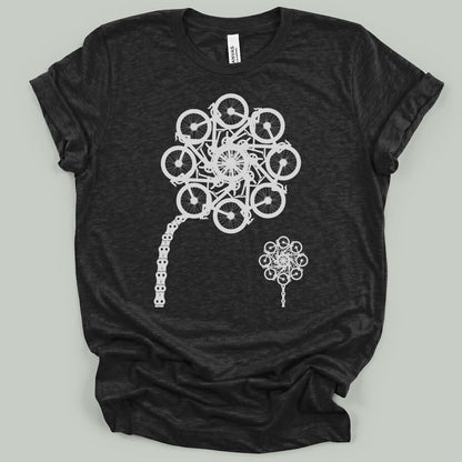 Wheel Flower Bloom T-Shirt