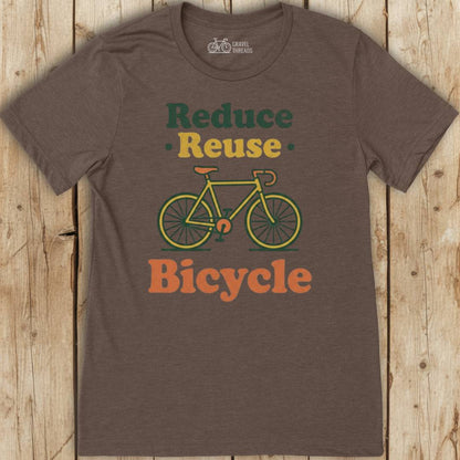 Reduce Reuse Bicycle T-Shirt