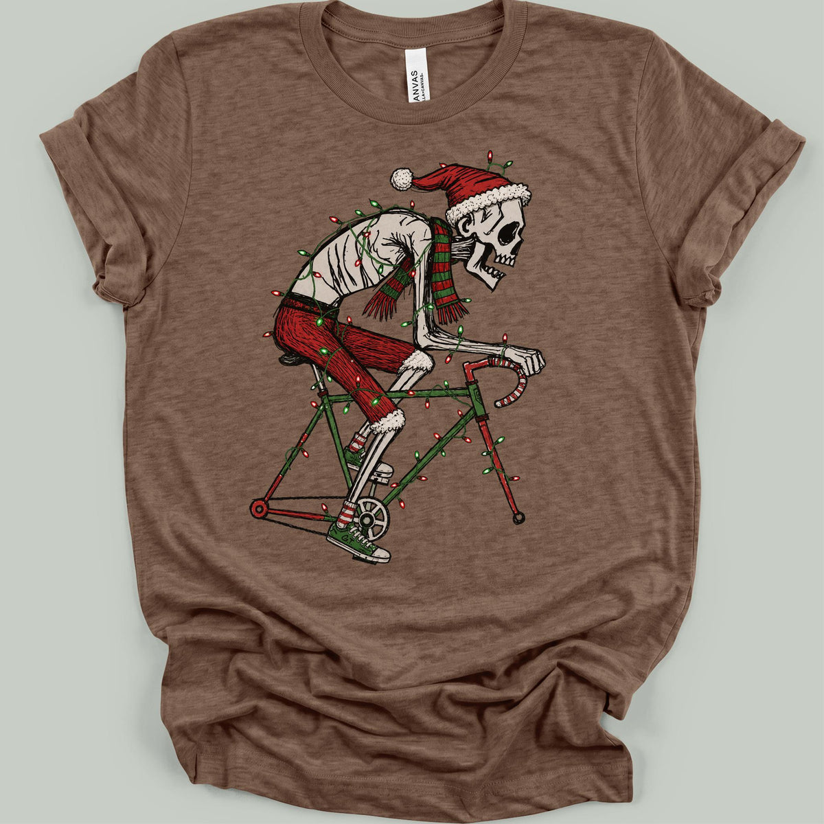 Grind Till Dead Christmas T-Shirt