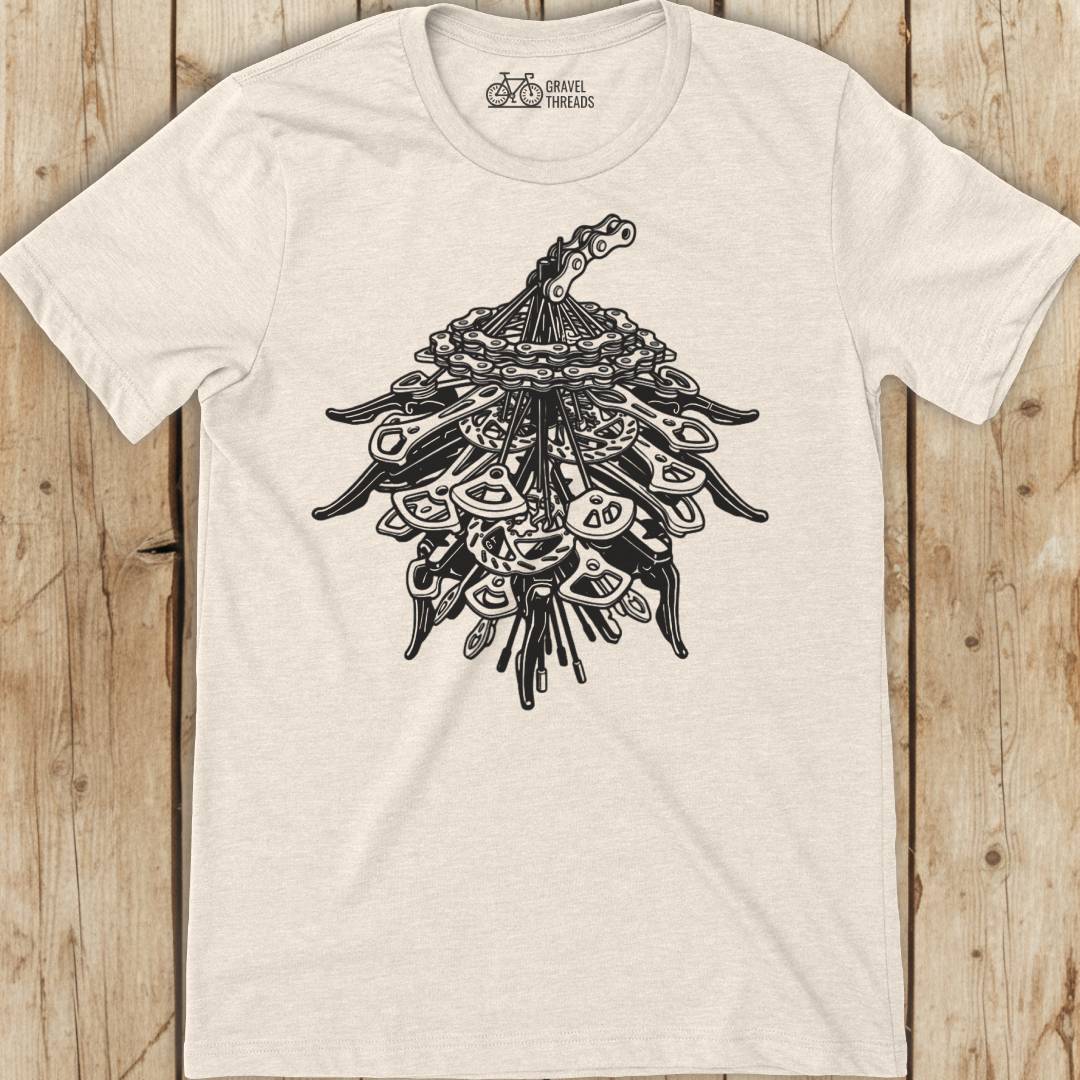 Bike Parts Pinecone T-Shirt