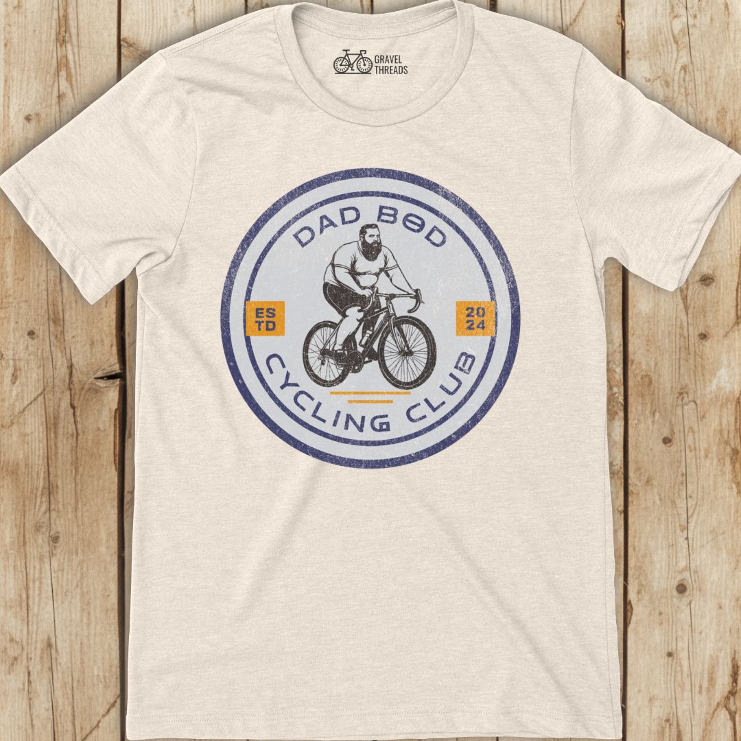 Dad Bod Gravel Badge T-Shirt