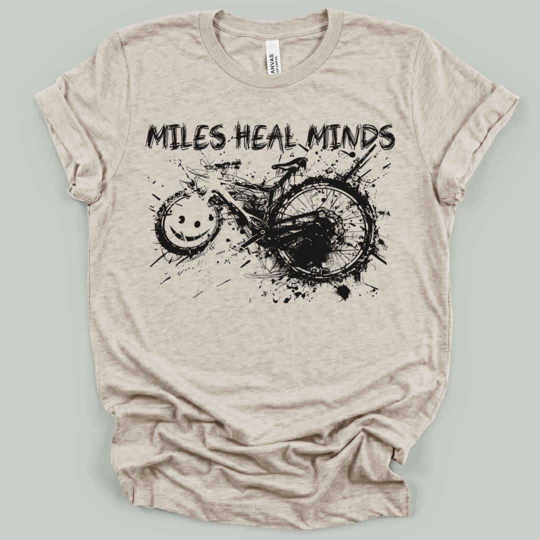 Miles Heal Minds Splatter Edition T-Shirt