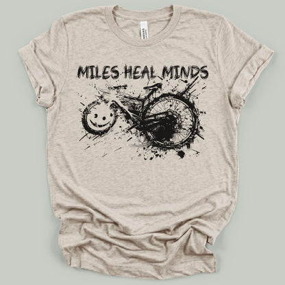Miles Heal Minds Splatter Edition T-Shirt