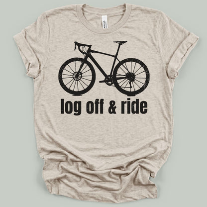 Log Off & Ride T-Shirt