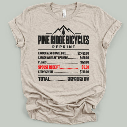 Spouse Receipt T-Shirt