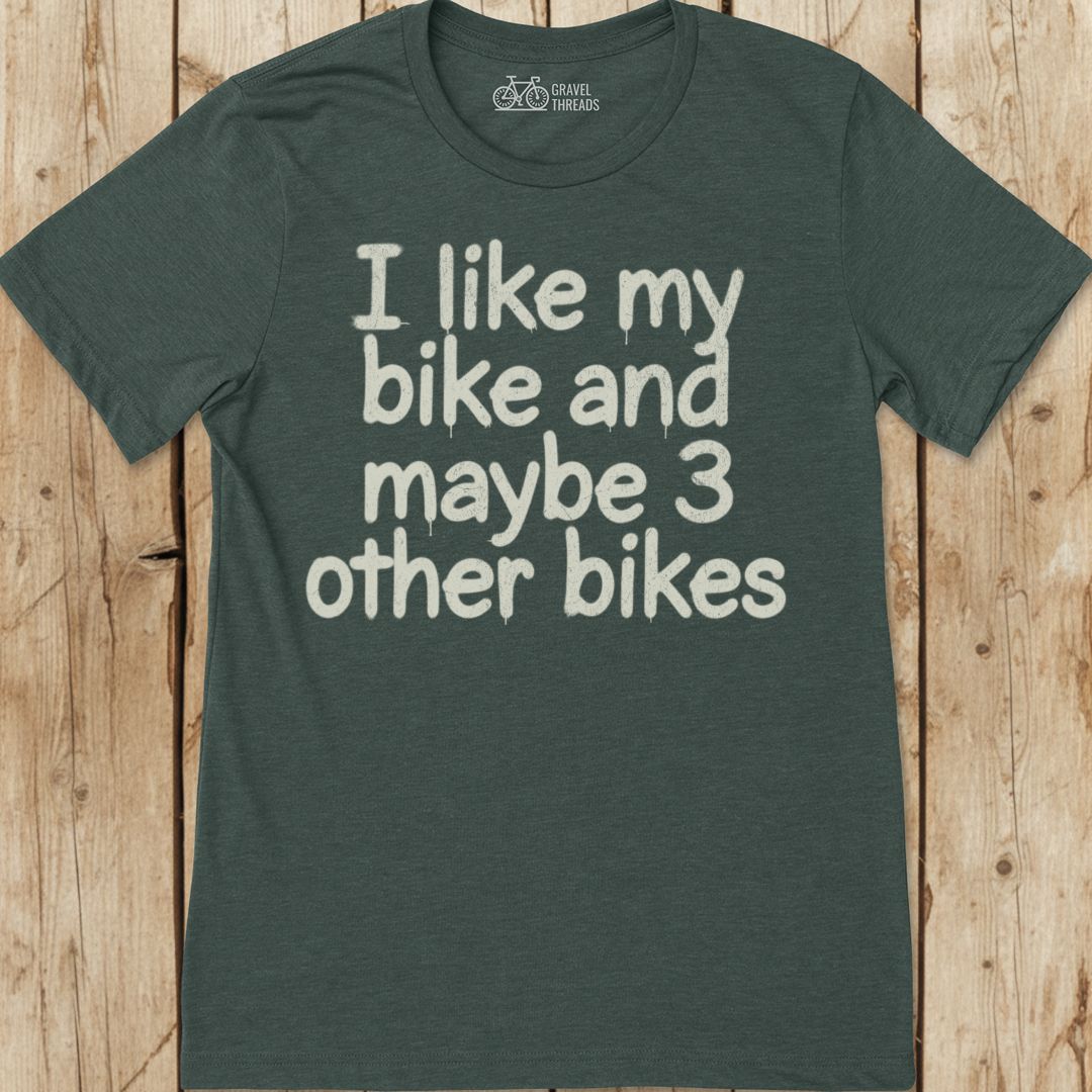Maybe 3 Bikes T-Shirt