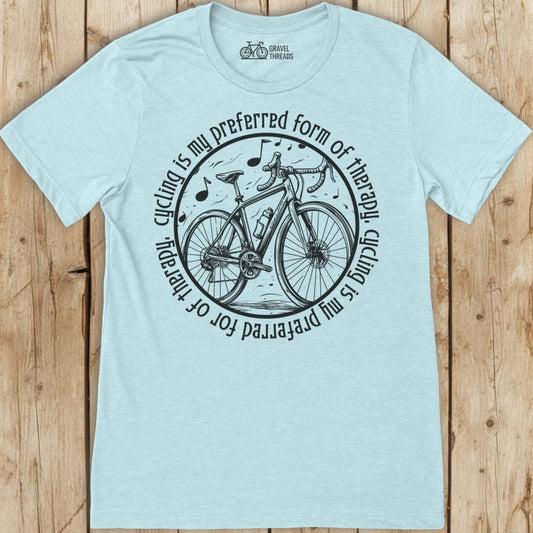 Cycling Is My Therapy T-Shirt