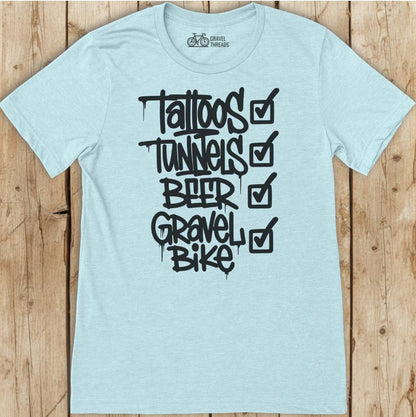 Tattoos Tunnels & Beer T-Shirt