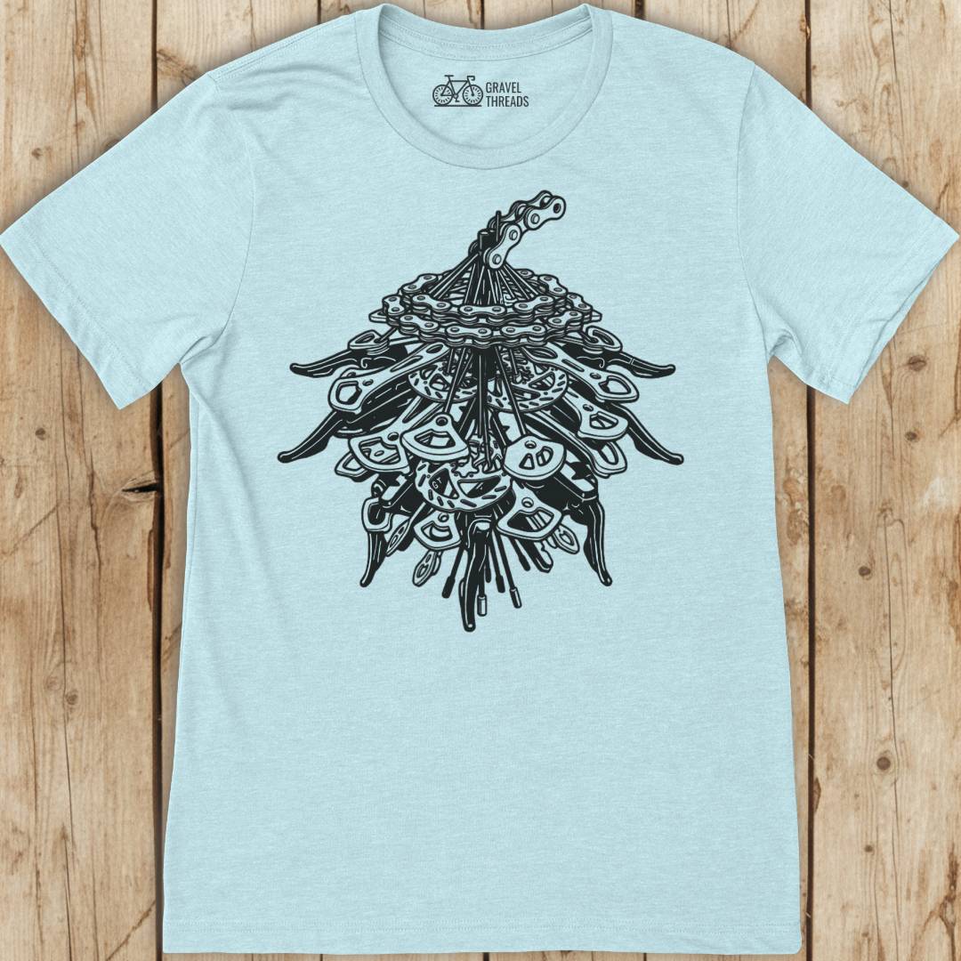 Bike Parts Pinecone T-Shirt