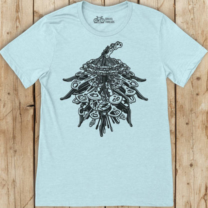 Bike Parts Pinecone T-Shirt