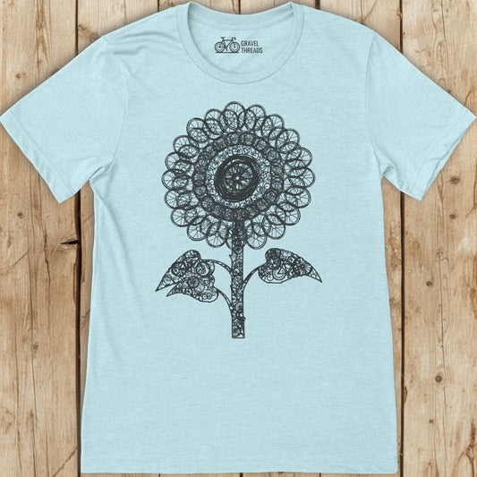 Bike Part Sunflower T-Shirt