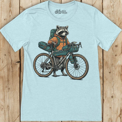 Bikepacking Raccoon T-Shirt