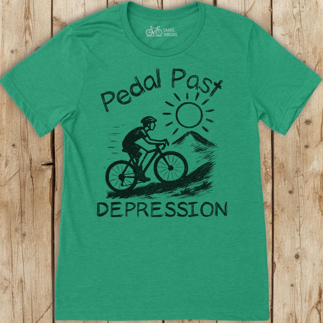Pedal Past Depression T-Shirt