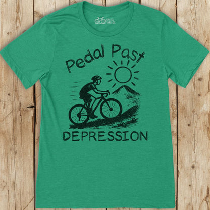 Pedal Past Depression T-Shirt