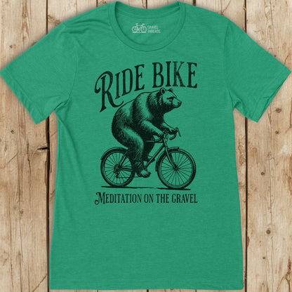 Ride Bike Bear T-Shirt