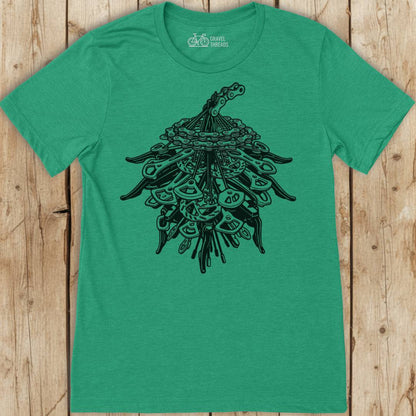 Bike Parts Pinecone T-Shirt
