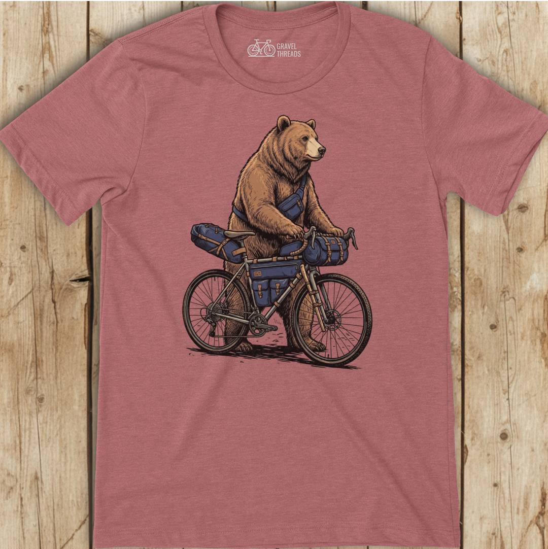 Bikepacking Bear T-Shirt