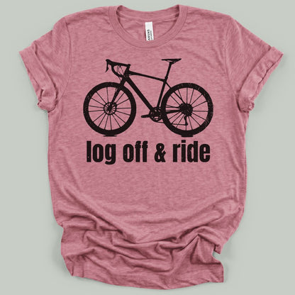 Log Off & Ride T-Shirt