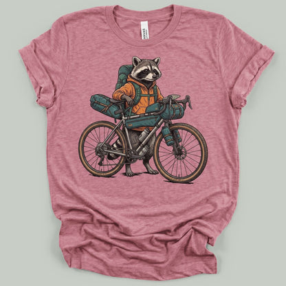Bikepacking Raccoon T-Shirt