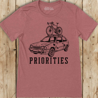 Roof Rack Priorities T-Shirt