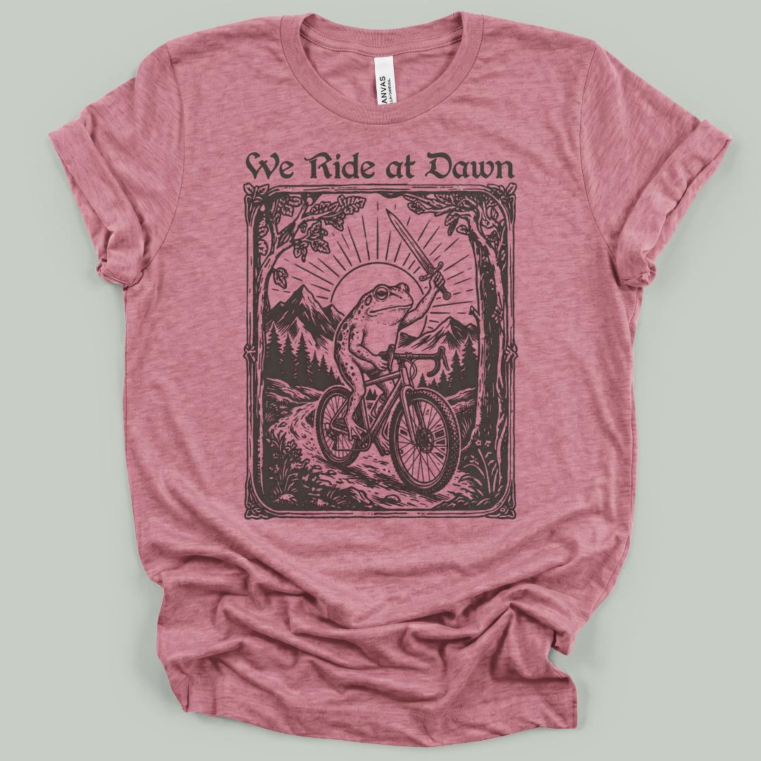 Sunrise Sword Frog T-Shirt