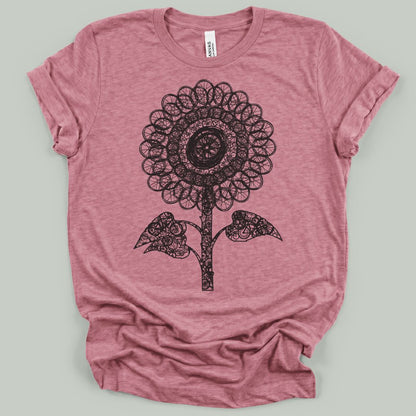 Bike Part Sunflower T-Shirt