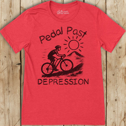 Pedal Past Depression T-Shirt