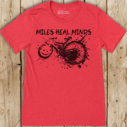 Miles Heal Minds Splatter Edition T-Shirt