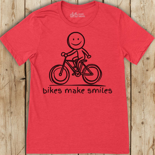 Bikes Make Smiles T-Shirt