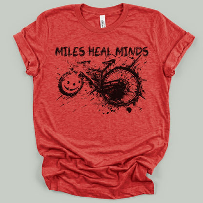 Miles Heal Minds Splatter Edition T-Shirt