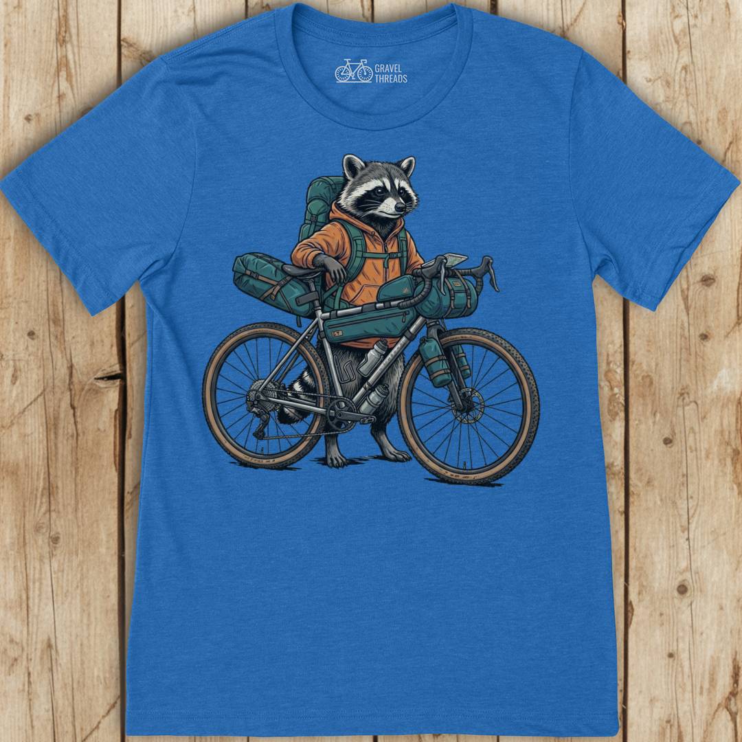 Bikepacking Raccoon T-Shirt