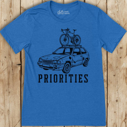 Roof Rack Priorities T-Shirt