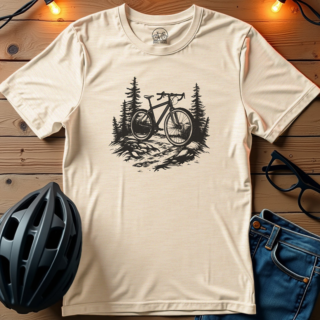 Hilltop Escape Conquer the Gravel Heights T-Shirt