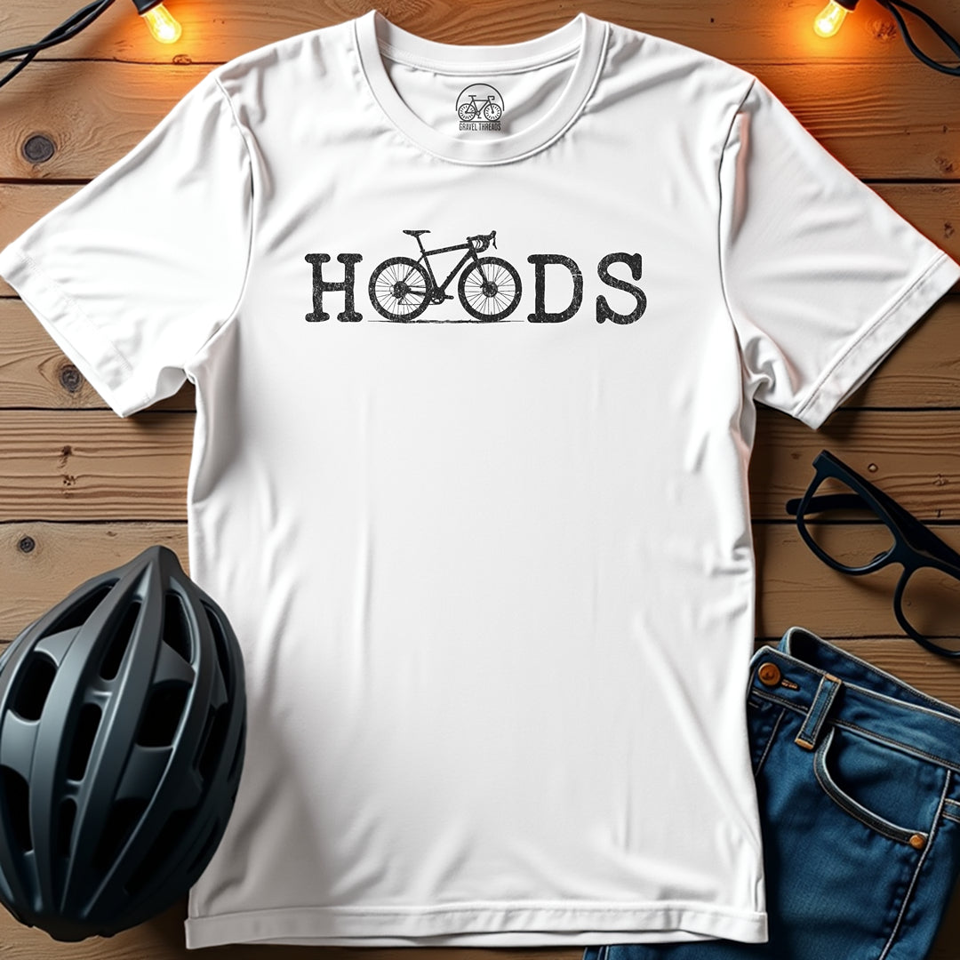 Hoods Up Gravel in Focus T-Shirt